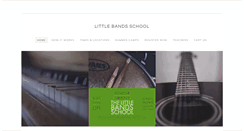 Desktop Screenshot of littlebandsmusic.com